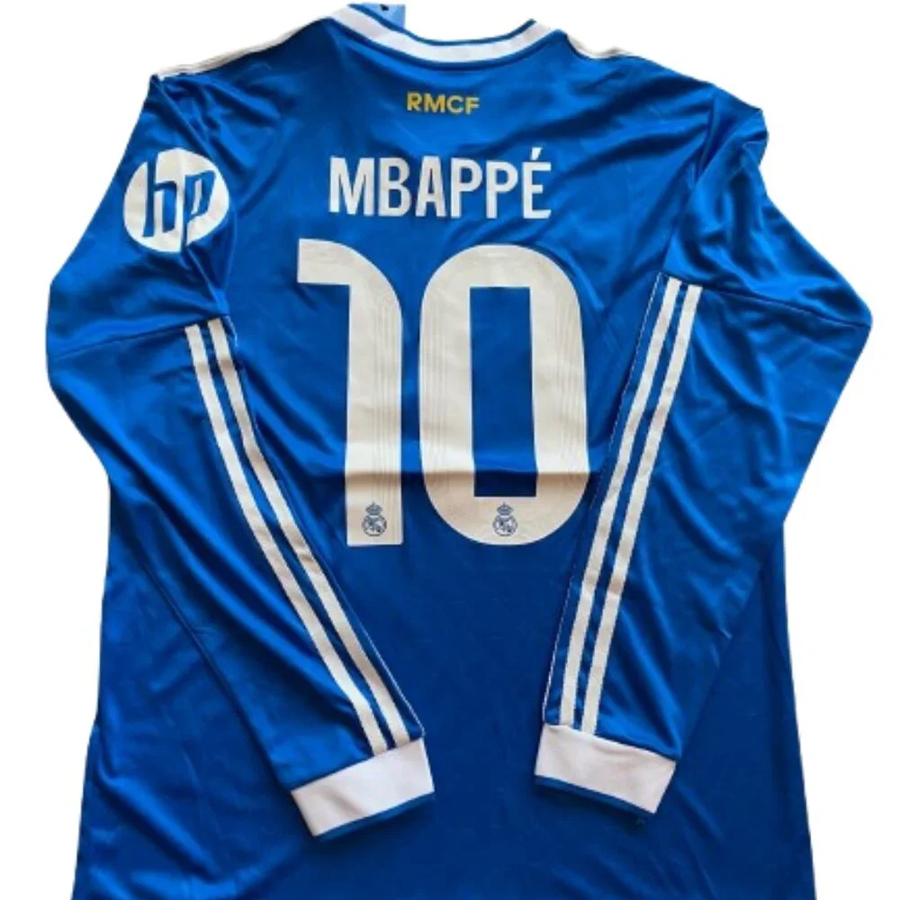 Real Madrid 2025/26 Third Soccer Jersey – MBAPPE #5 – Men’s Large – New - Picture 4 of 6